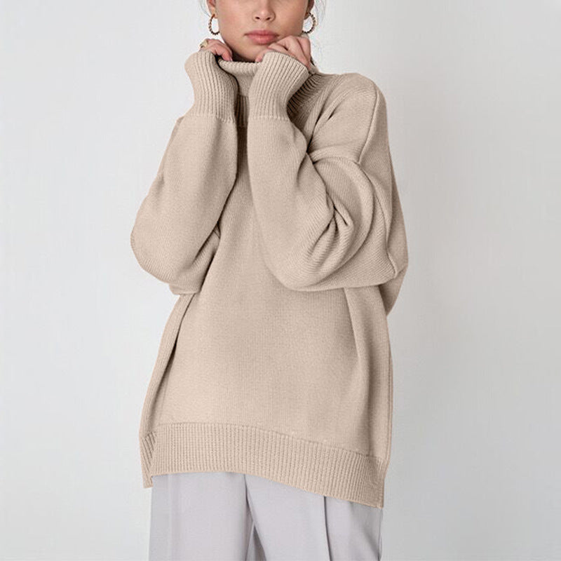 LORVENE Timeless High Neck Knit