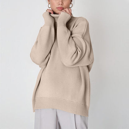 LORVENE Timeless High Neck Knit
