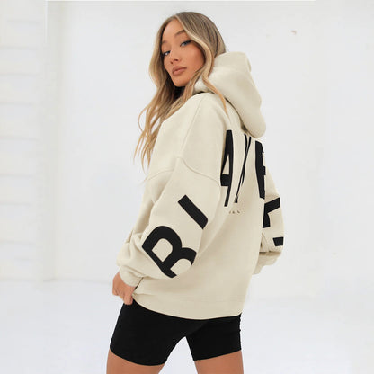 LORVENE Premium Oversized Zip Hoodie