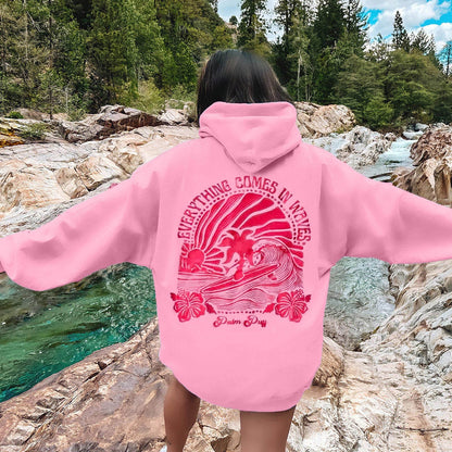 LORVENE Lightweight Zip Hoodie