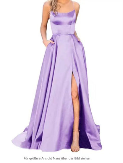 LORVENE Pure Satin Maxi