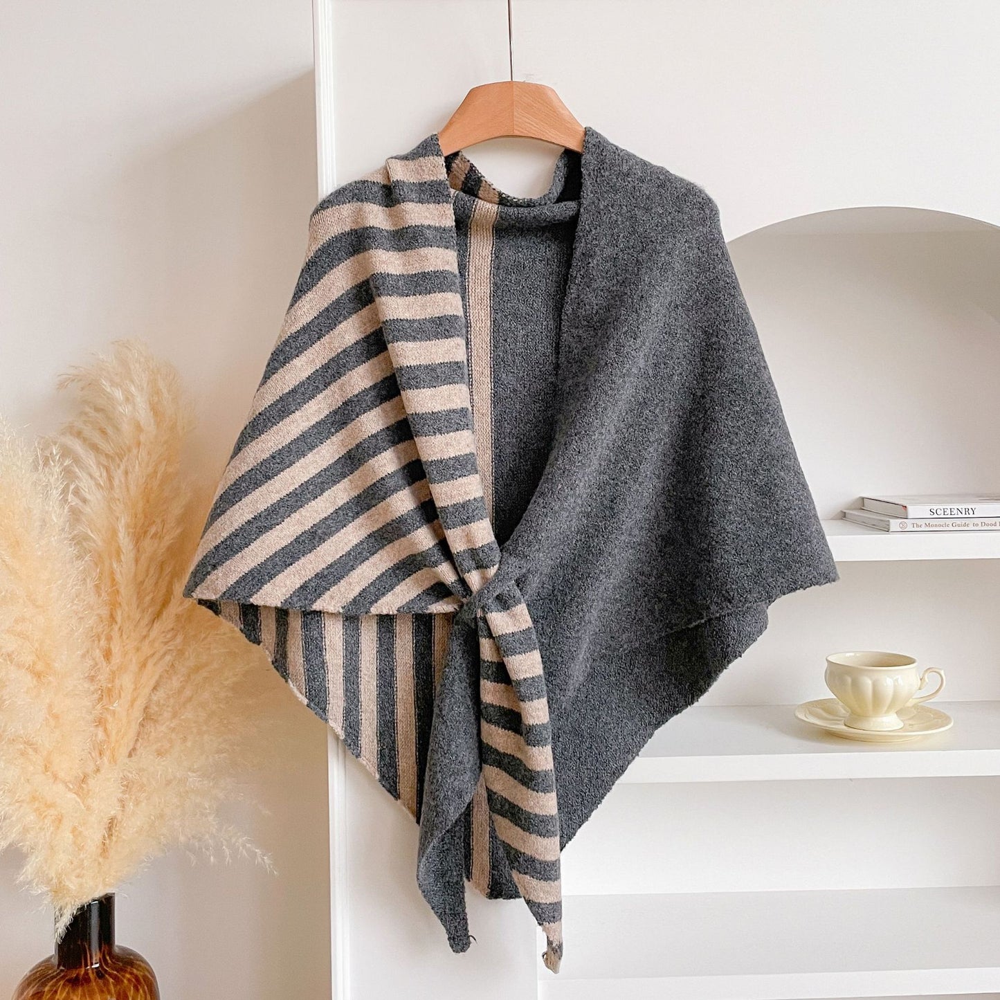 LORVENE Cozy Knit Wrap