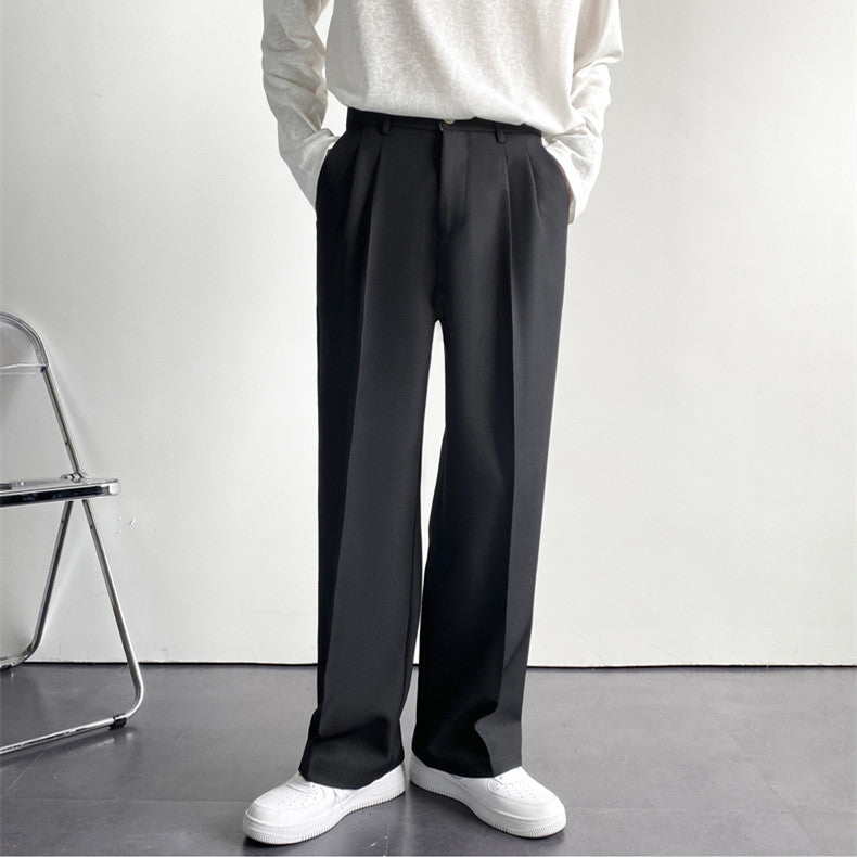LORVENES Modern Elegant Office Dress Pants