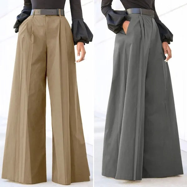 LORVENES High Waist Stretch Work Pants