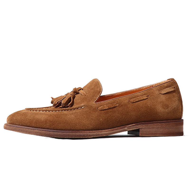 Men’s Suede Tassel Loafers