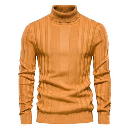 LORVENE Gentle Turtleneck Top Rib