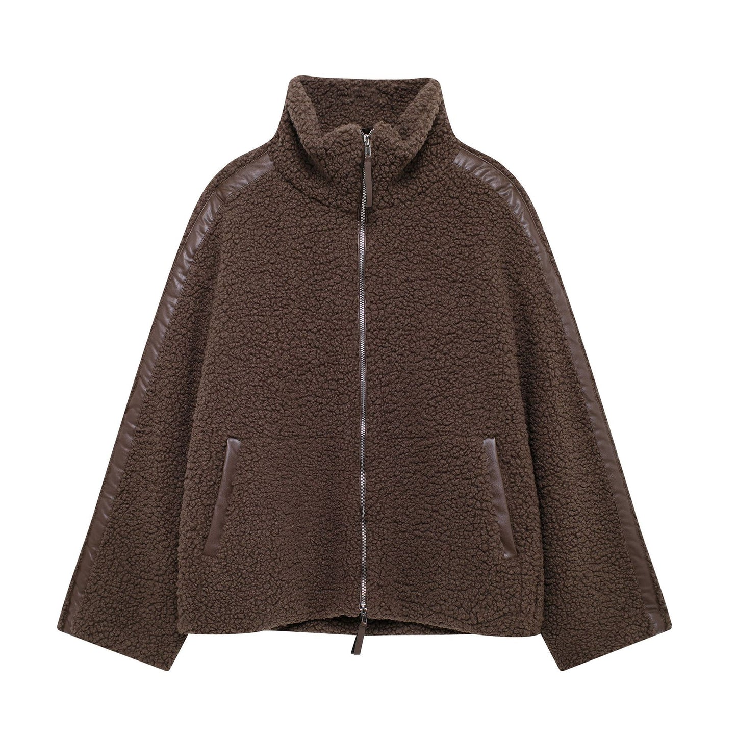 LORVENES Turtleneck Coat