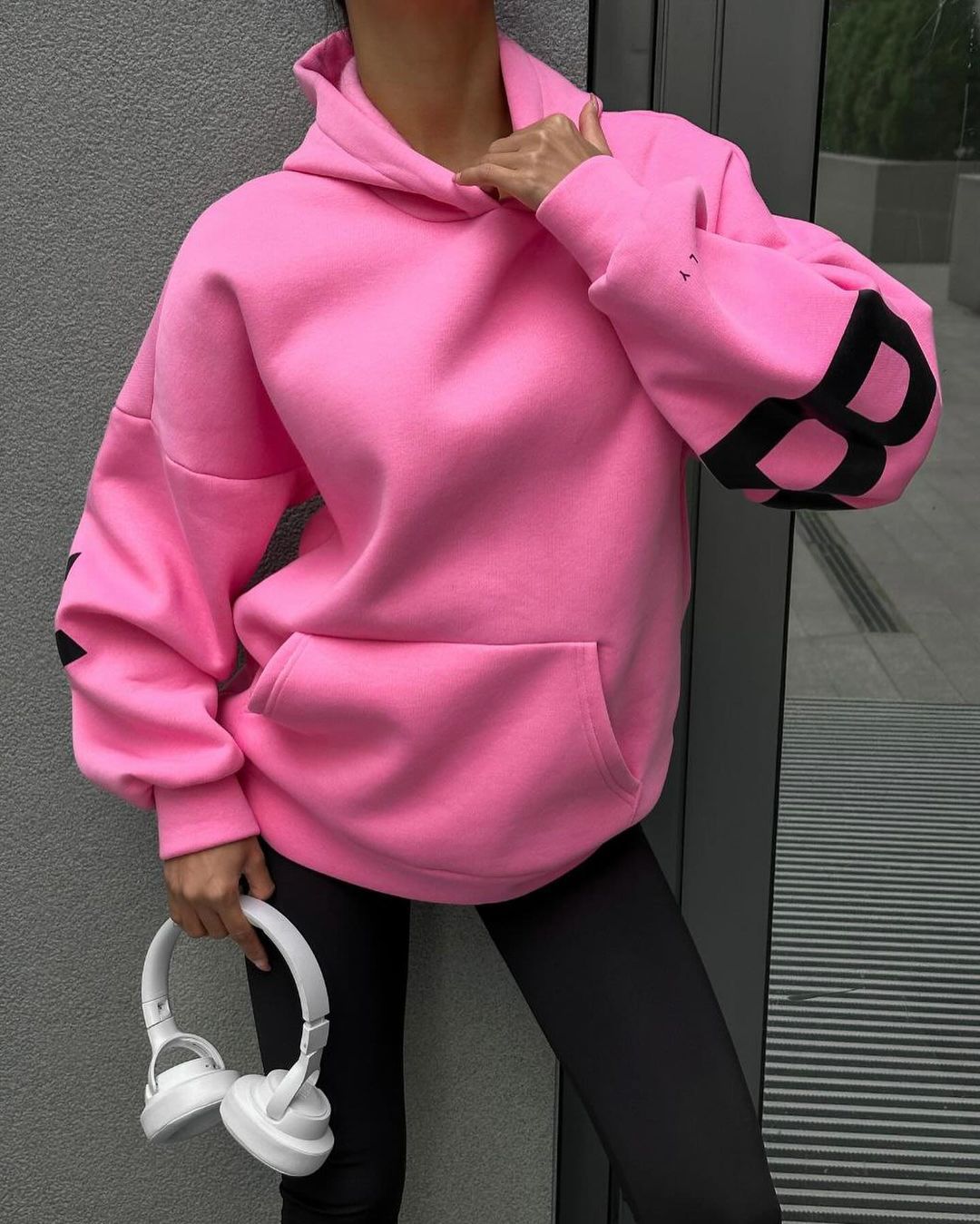 LORVENE Premium Oversized Zip Hoodie