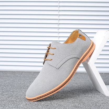 Men’s Casual Suede Oxford Shoes