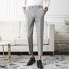 Light grey cropped pants