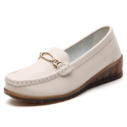 LORVENES Comfort Wedge Bit Loafers
