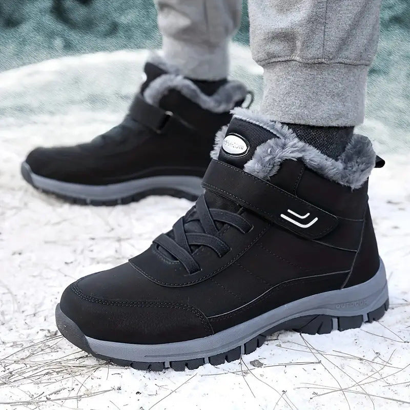 LORVENE Textured Snow Boots