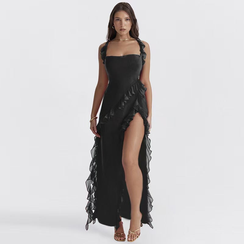 LORVENE Midnight Petal Maxi