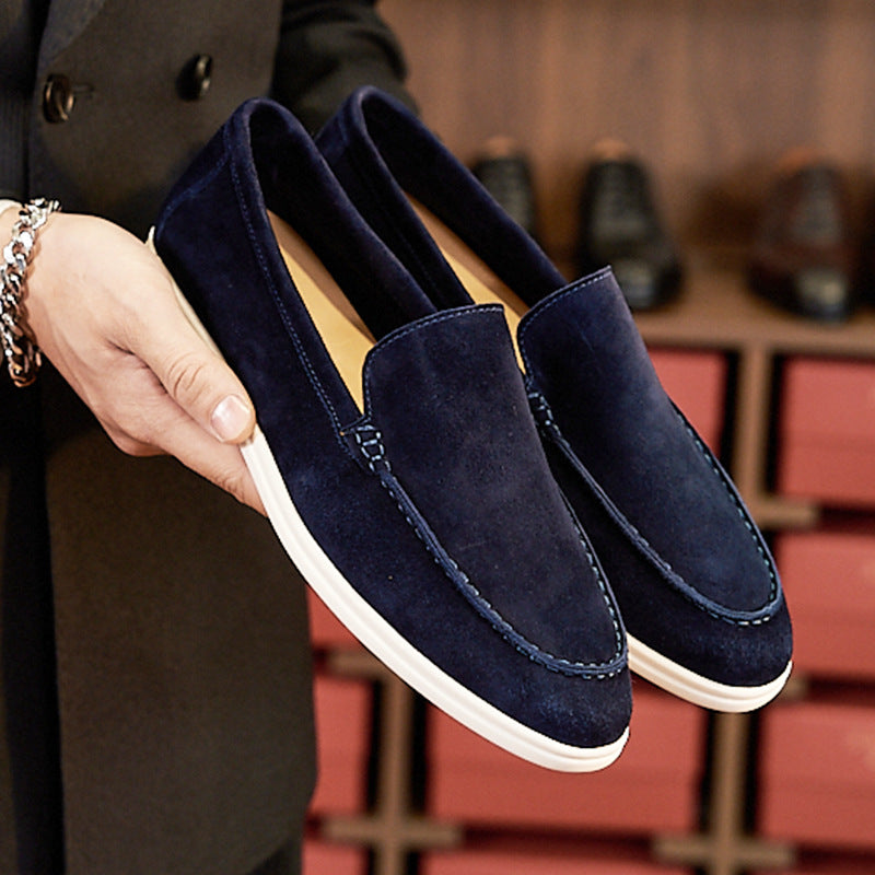 Men’s Classic Slip-On Suede Loafers