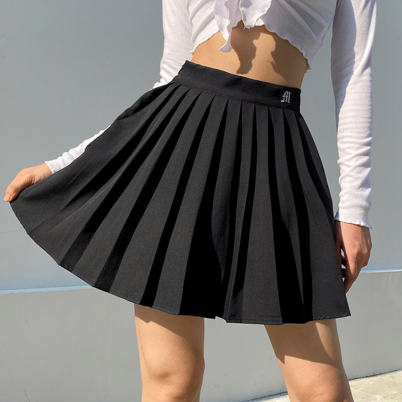 LORVENE Refined Chic skirt in elegant fabric, featuring a tailored fit and stylish design, displayed on a neutral background.