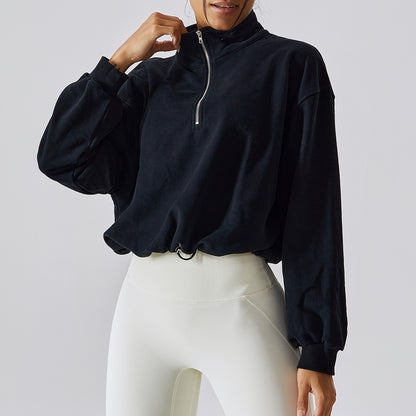 LORVENE Sleek Fit High Collar