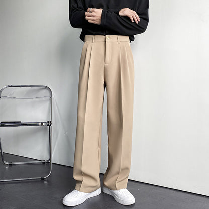 LORVENES Modern Elegant Office Dress Pants