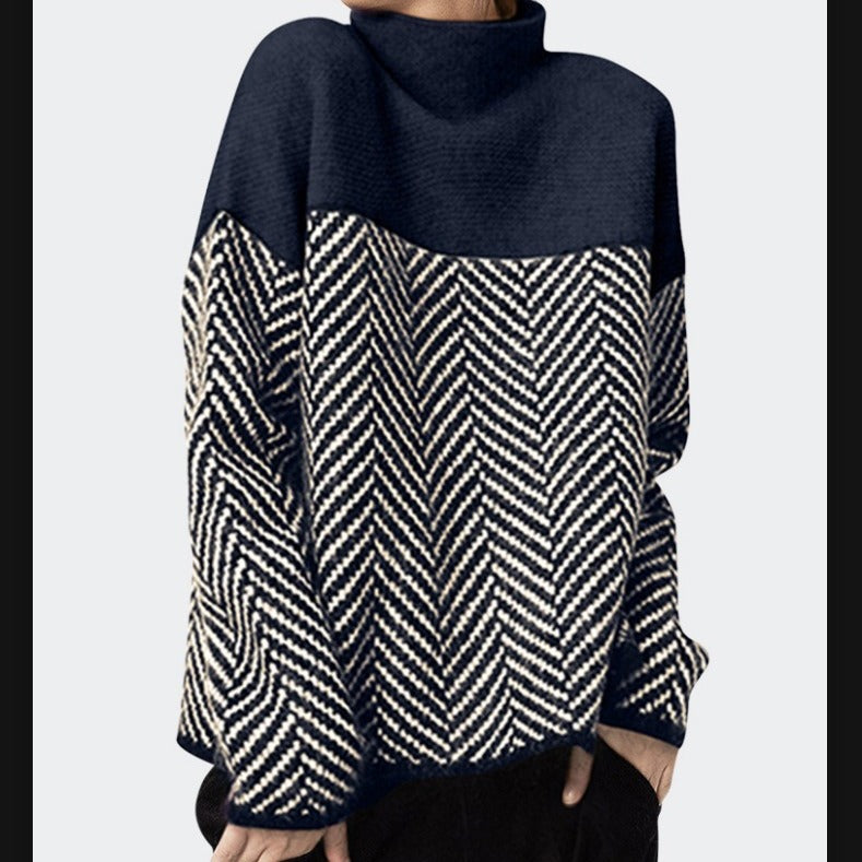 LORVENE Fine Knit High Neck