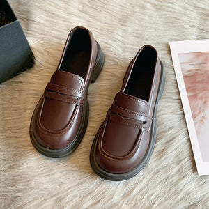 Calm Curve Loafers - LORVENES