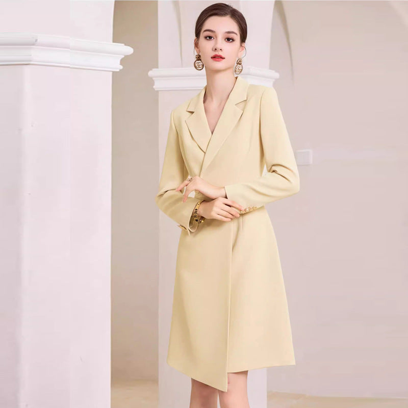 LORVENE Elegant Satin Dress