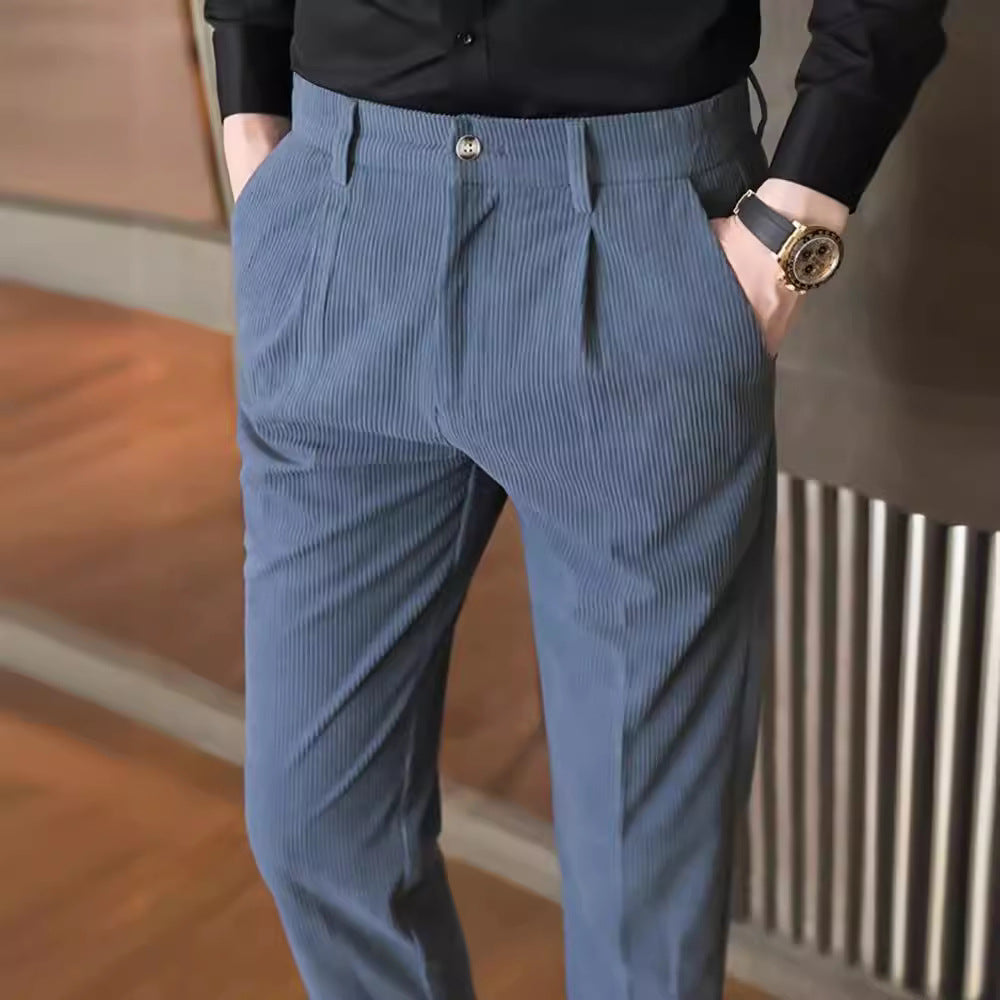 LORVENES Comfort Stretch Work Pants for Men