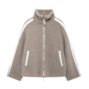 LORVENES Turtleneck Coat