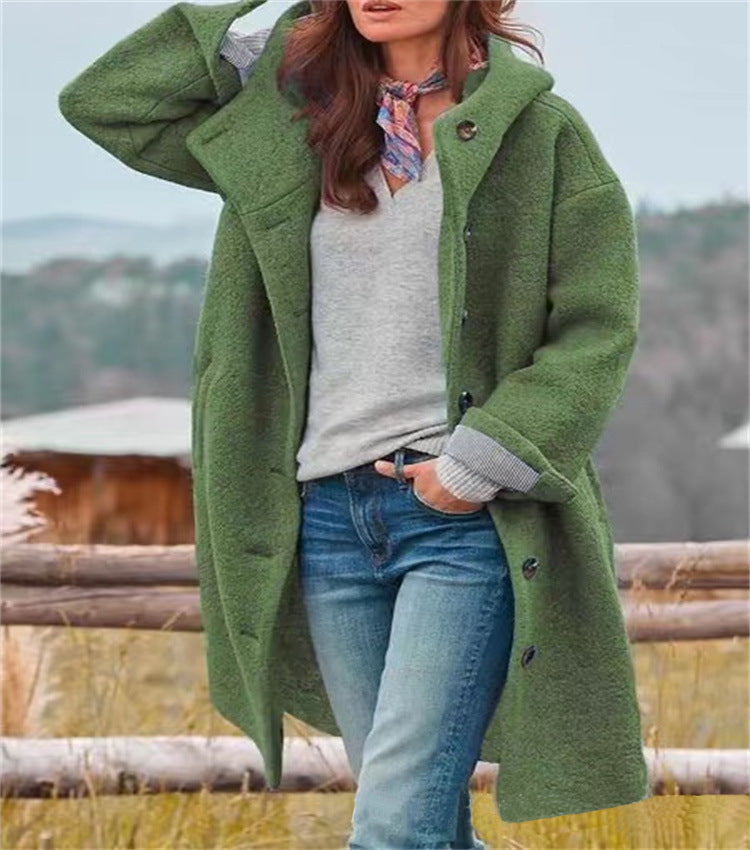 LORVENE Classic Wool Coat - LORVENES