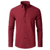 C3108 wine red long sleeve