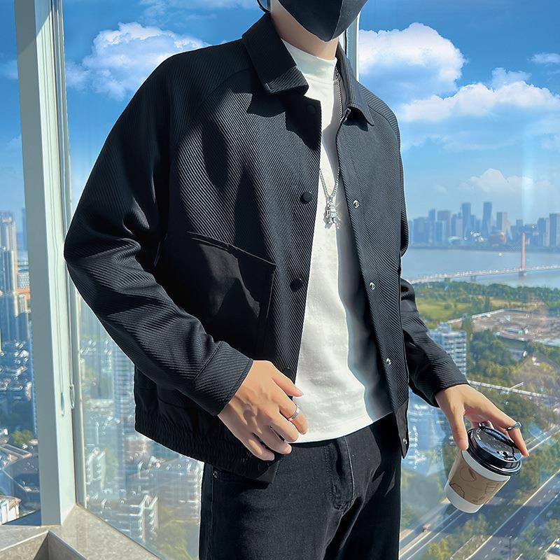 LORVENE Double Button Pea Coat