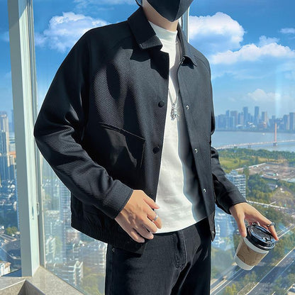 LORVENE Double Button Pea Coat