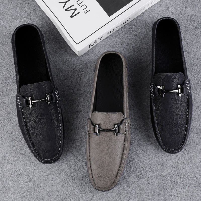 Men’s Signature Metal-Bit Loafers