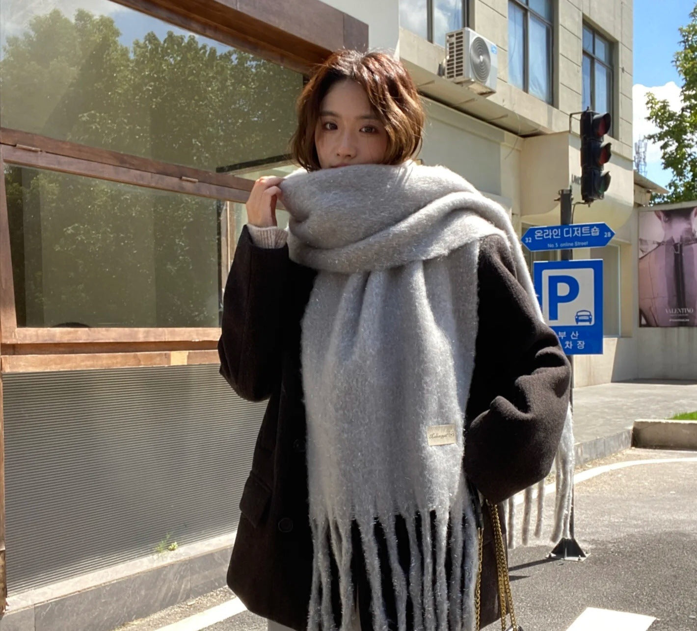 LORVENE Lightweight Evening Shawl