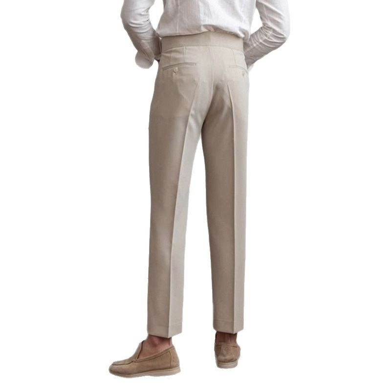 LORVENES Professional Slim Fit Office Trousers