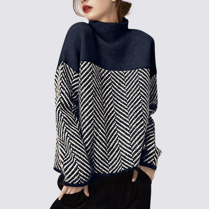 LORVENE Fine Knit High Neck
