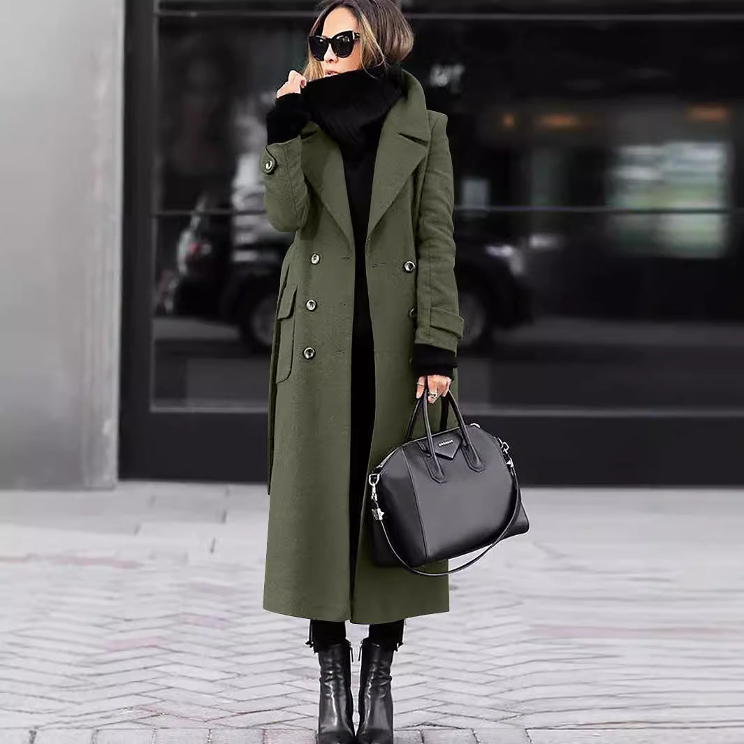 LORVENE Classic Wool Coat
