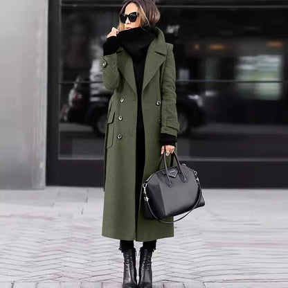 LORVENE Classic Wool Coat