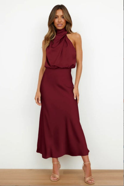 LORVENE Luxe Flow Dress