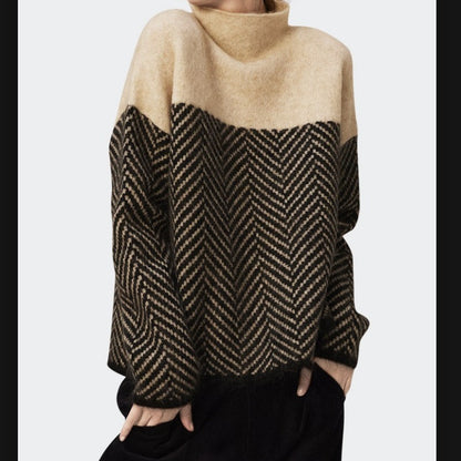 LORVENE Fine Knit High Neck