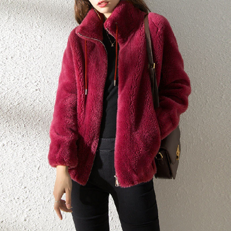 LORVENE Oversized Rib Cardigan