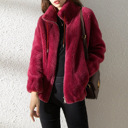 LORVENE Oversized Rib Cardigan