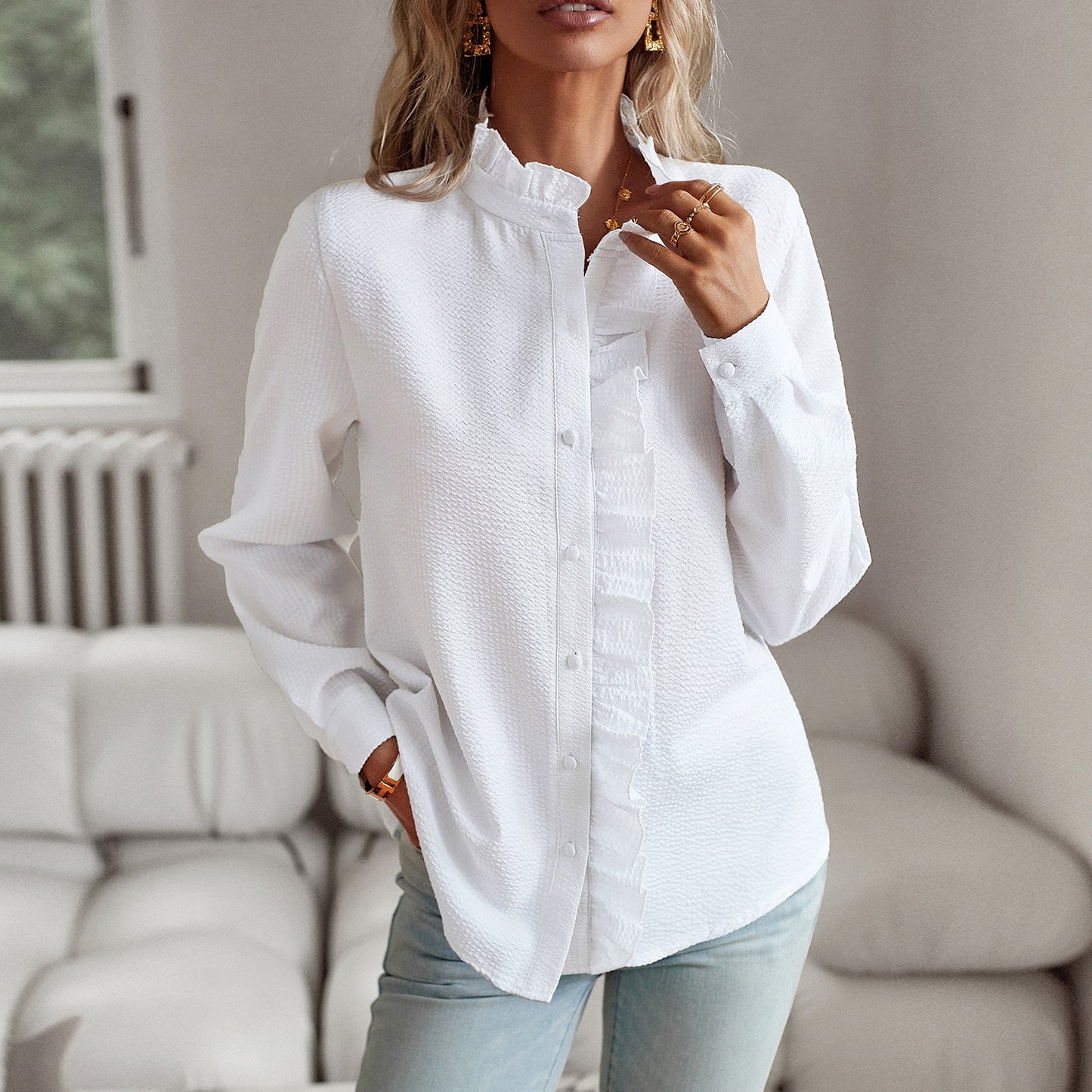 LORVENE Signature Poly Cotton Shirt - LORVENES