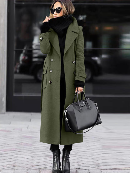 LORVENE Classic Wool Coat