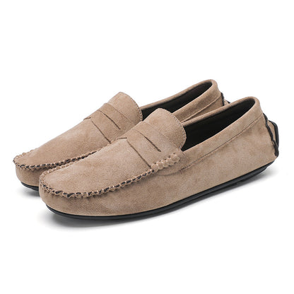 Men’s Dorell Soft-Suede Driving Loafers