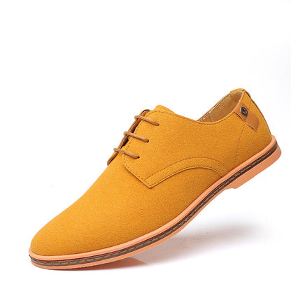 Men’s Casual Suede Oxford Shoes