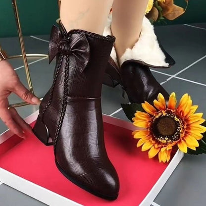 LORVENE Pointed Toe Boots