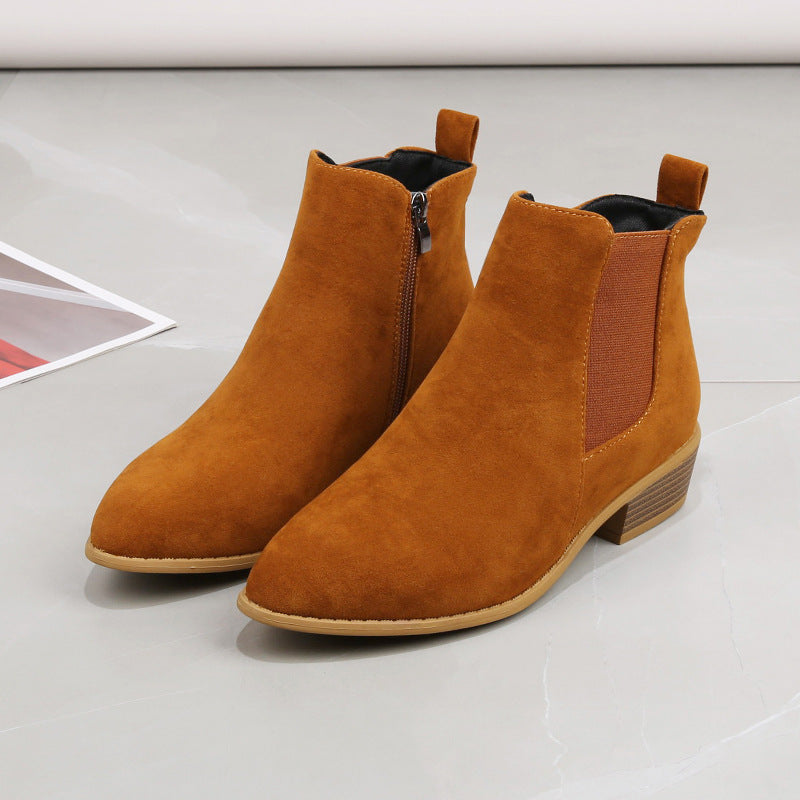 LORVENE Minimalist Chelsea Boots