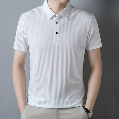 LORVENE Minimalist Polo Shirt