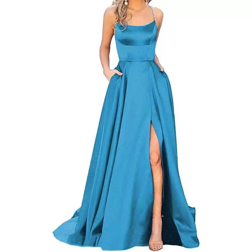LORVENE Pure Satin Maxi