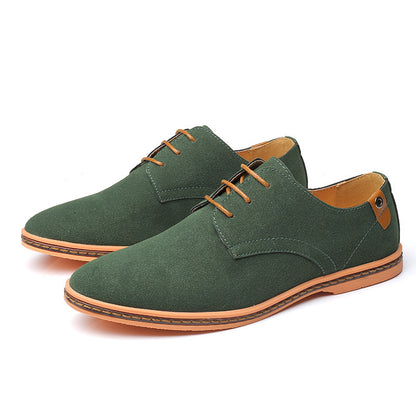 Men’s Casual Suede Oxford Shoes