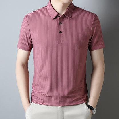 LORVENE Minimalist Polo Shirt